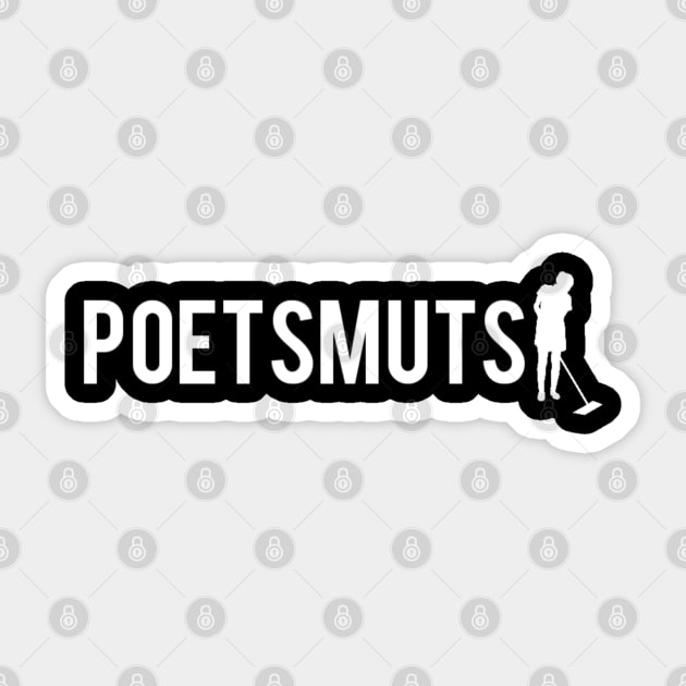 Poetsmuts Sticker by Bernesemountaindogstuff